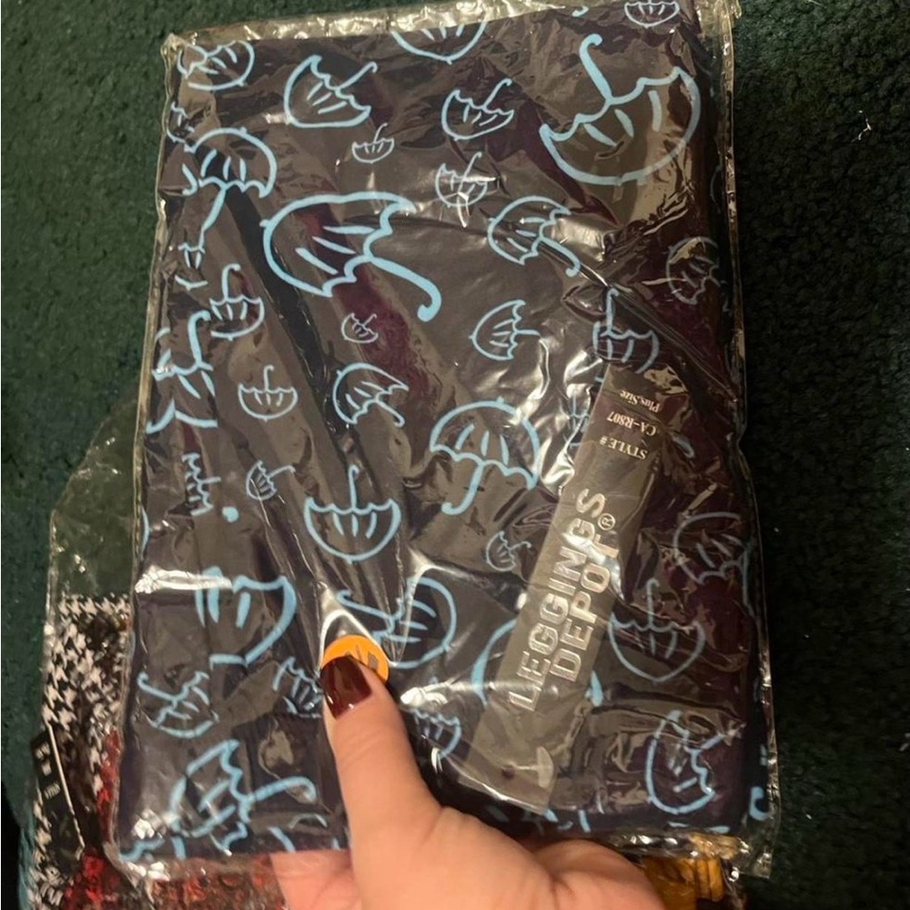 Umbrella Print Leggings